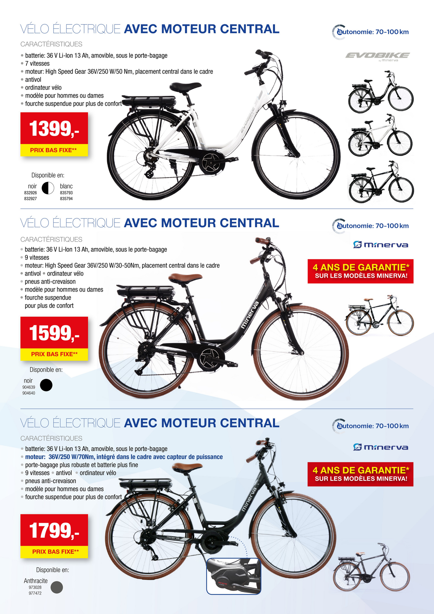 Velo electrique chez discount hubo