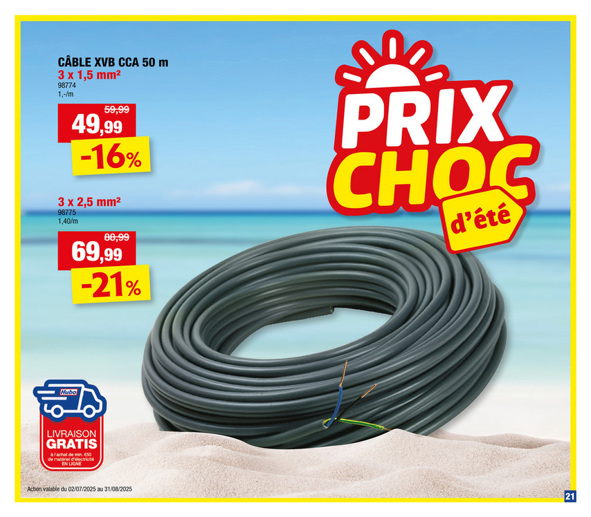 BELI-BECO fil de cuivre multibrins, L 118/10 rt, 10m, rouge, 0 BELI-BECO fil de cuivre multibrins, L 118/10 rt, 10m, rouge, 0